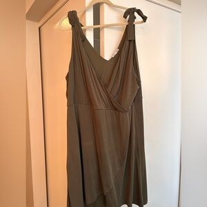 DEX - faux wrap dress